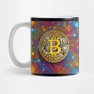 Bitcoin colorful Mug